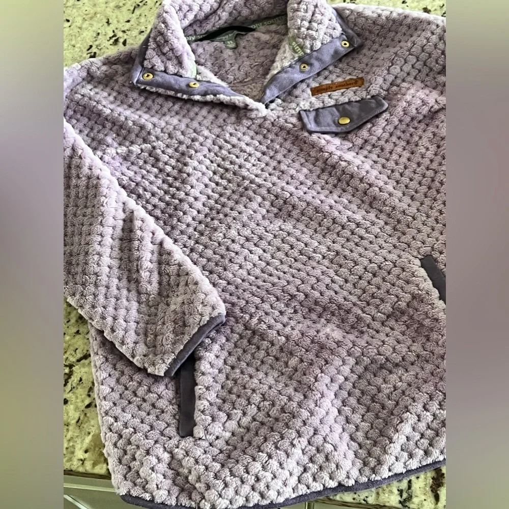 Youth Simply Southern Soft Pullover - Lavender - Picture 6 of 10